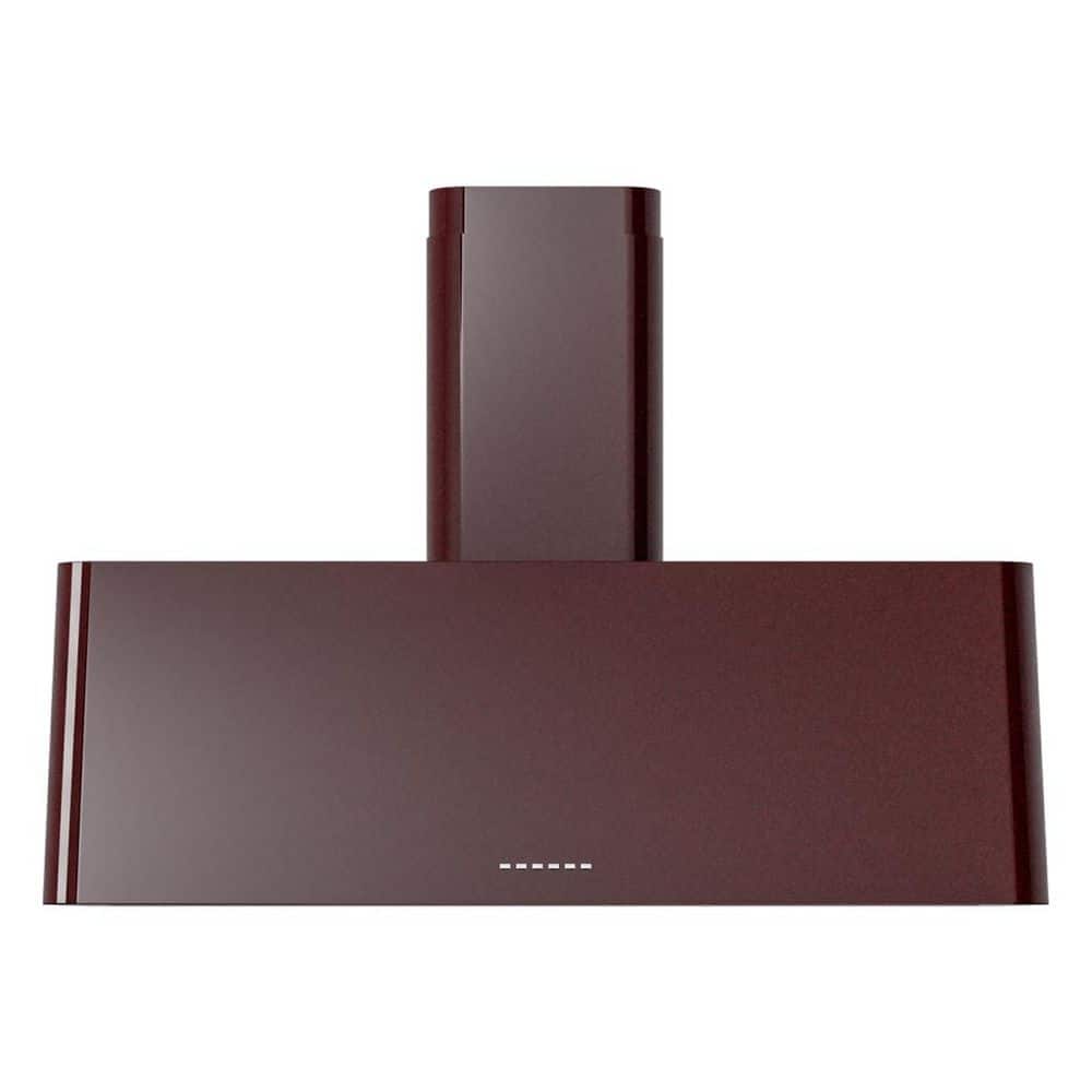 UAG40BU Nostalgie II 40 in Ducted Wall Mount Range Hood with 850 CFM, 3 Speed + Intensive, in Burgundy