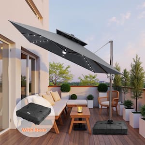 burgundy patio umbrella tilt 6 x 9 ft. Burgundy Outdoor Patio Umbrella with Crank and Push Button Tilt  for Garden Backyard UB-02