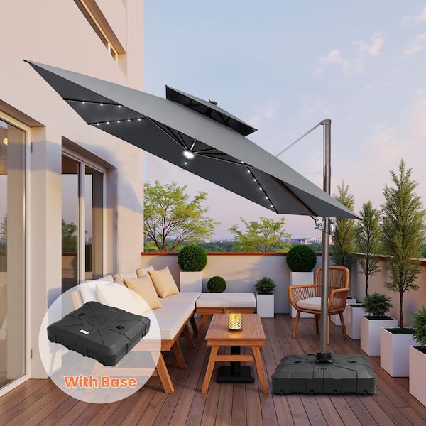 abba patio auto tilt crank sunbrella 9 foot patio umbrella Abba Patio Auto Tilt/ Crank Sunbrella 9-foot Patio Refurbished) - Bed Bath  & Beyond