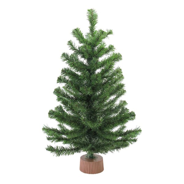 Balsam Pine Medium Artificial Christmas Tree-28 in. -Unlit