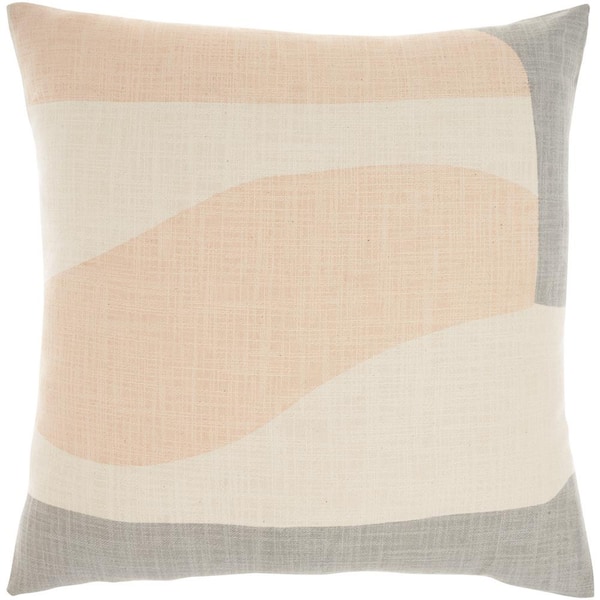 Mina Victory Lifestyles Multicolor 20 in. x 20 in. Throw Pillow