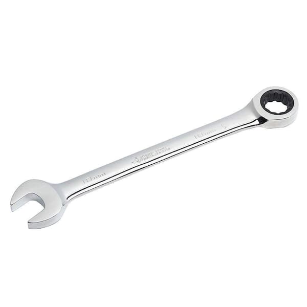 Husky 18 mm 12-Point Metric Ratcheting Combination Wrench