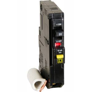 Square D QO115DFC 15-Amp Dual Function Circuit Breaker - CAFCI & GFCI Protection