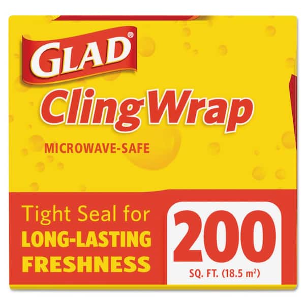 アメージングタイランド・グランドセール Glad 12 in. x 200 ft. Clear Plastic Cling Wrap (12-Case 日用品