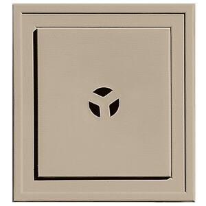 7.9375 in. x 7.3125 in. #085 Clay Slim Line Universal Mounting Block