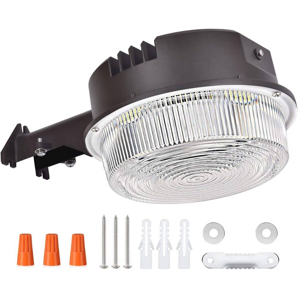 50W 6500 Lumen 5000K LED Barn Light Dusk to Dawn Outdoor Work Light Photocell Sensor Hardwired Area Light price history on PriceWatchPro