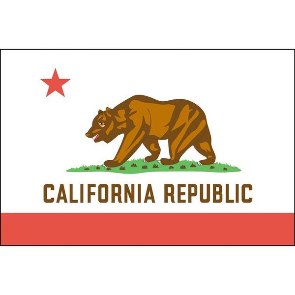 Seasonal Designs 3 ft. x 5 ft. California State Flag