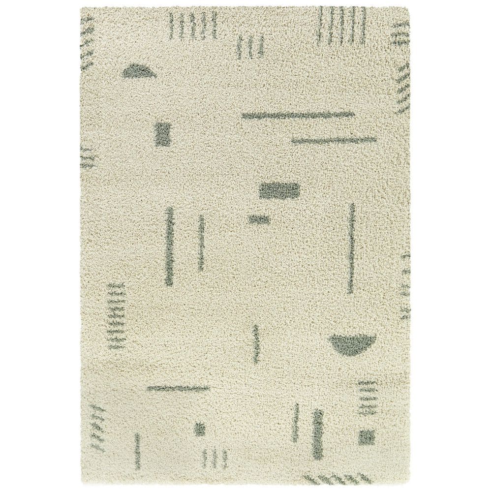 Raspa Rugs BALTA Rupa Sage 7 ft. 10 in. x 10 ft. Tribal Area Rug 3106416 - The ...