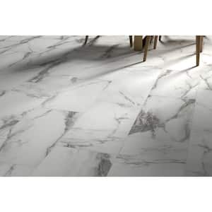 Sculpture Oro 12.09 in. x 24.21 in. Matte Porcelain Marble Look Floor and Wall Tile (10.16 sq. ft./Case)