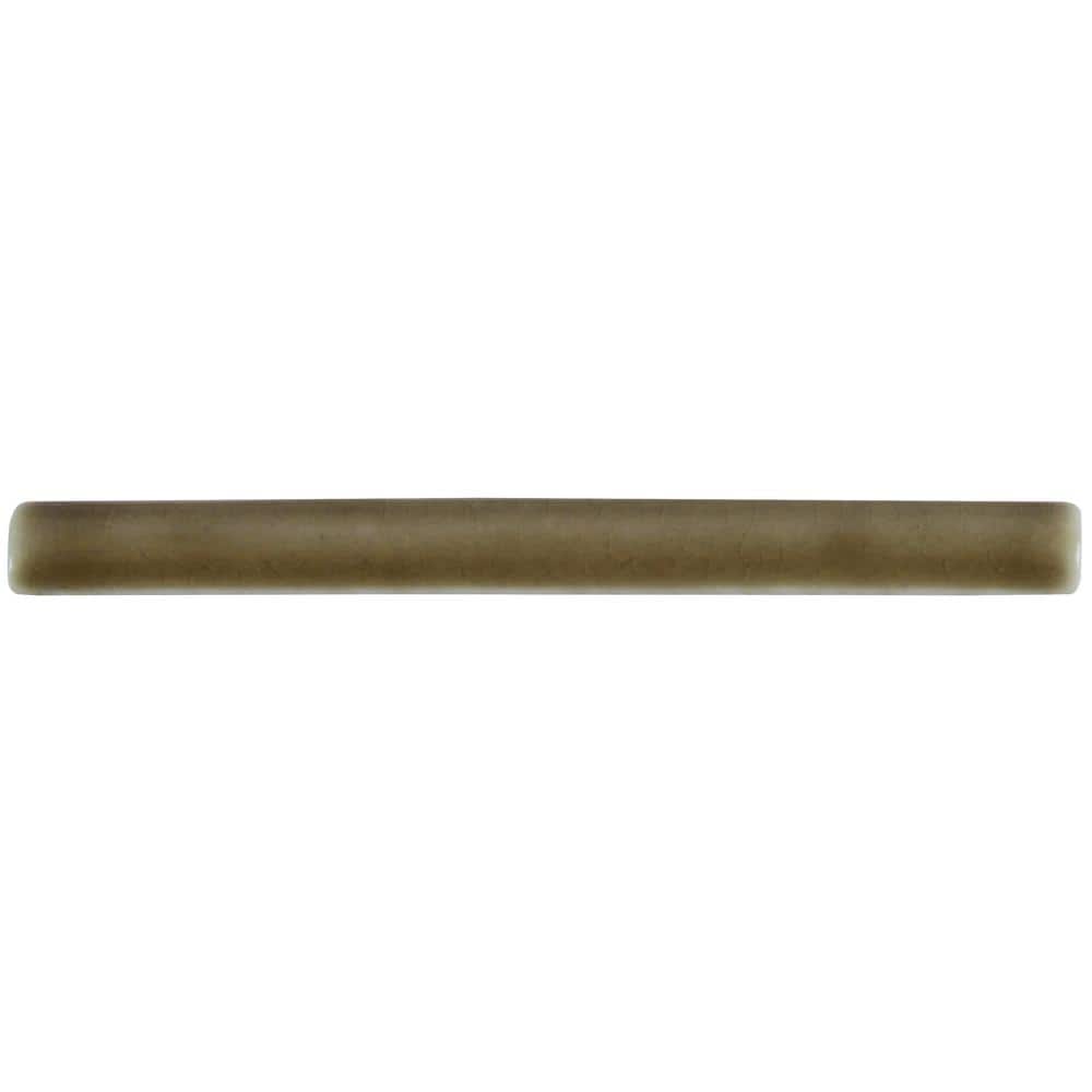 Artisan Taupe Quarter Round Molding 5/8 in. x 6 in. Glossy Ceramic Wall Tile (2.5 lin. ft./Case) price history on PriceWatchPro