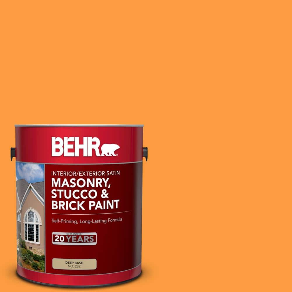 1 gal. #P240-6 Exotic Blossom Satin Interior/Exterior Masonry, Stucco and Brick Paint price history on PriceWatchPro