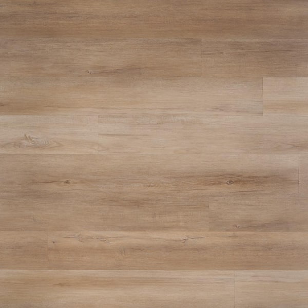 Ivy Hill Tile Take Home Sample - Oak Fawn Waterproof Rigid Core Click-Lock Luxury Vinyl Plank Flooring - 6 in. x 8 in.