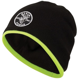 FIRM GRIP Men's Black Performance Fleece-Lined Beanie Hat 63507-24 - The  Home Depot