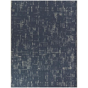 Cambio Blue 5 ft. x 7 ft. Contemporary Area Rug
