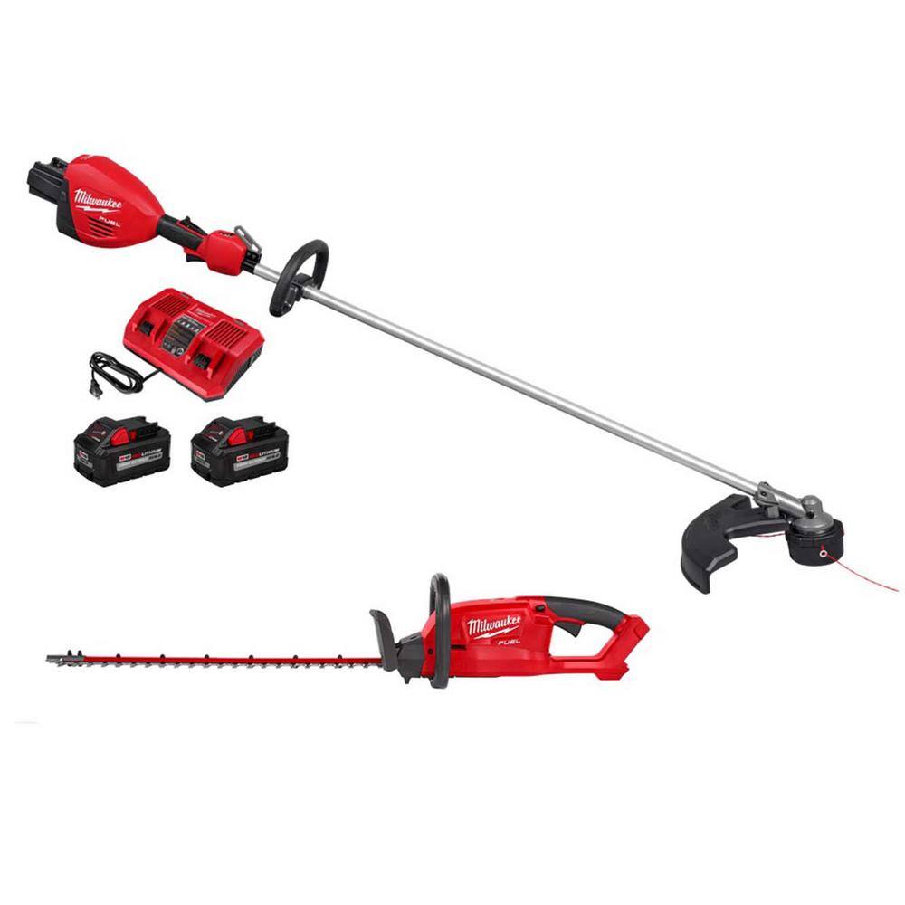 Milwaukee M18 FUEL 18V Brushless Cordless 17 in. Dual Battery Straight