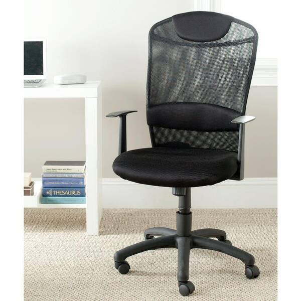 Safavieh Shane Black Office Chair