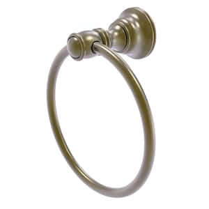 Allied Brass 1016-CA Skyline Collection Towel Ring Antique Copper 