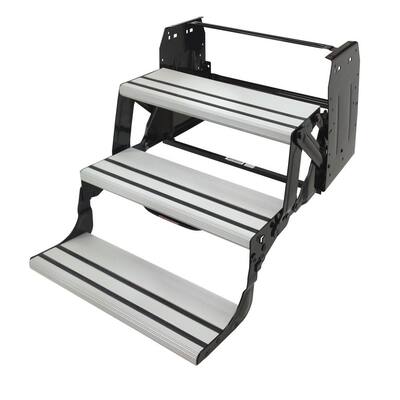 Aluminium Tread Manual Triple Steps