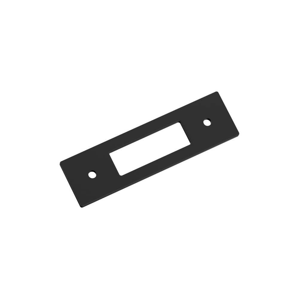 Medora 3 in. Center-to-Center Rectangle Matte Black Pull Cabinet Backplate price history on PriceWatchPro