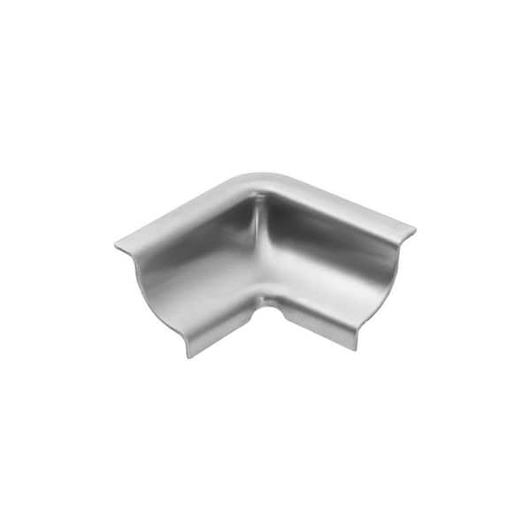 Duracove 0 in D x 0.47 in W x 0 in L Round Edge Ext Crnr Stainless Steel Natural Molding and Transition Trim