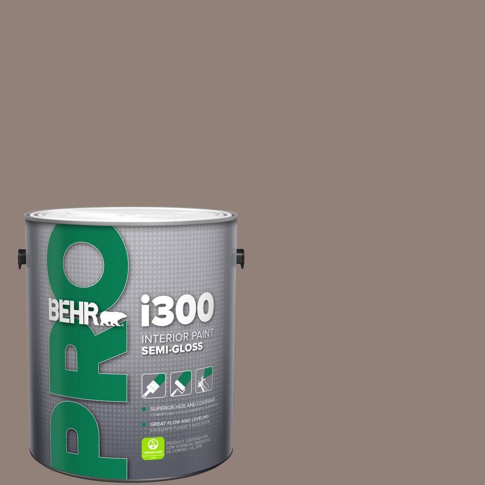 1 gal. #BNC-22 Chocolate Chiffon Semi-Gloss Interior Paint price history on PriceWatchPro