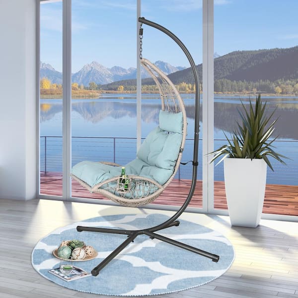 hanging moon swing chair