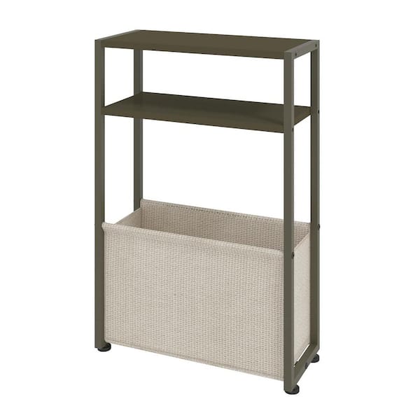 Pink 15.7 in. x 25.5 in. Wood Freestanding Magazine Rack