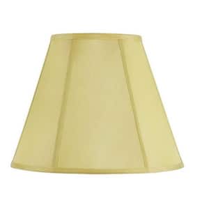 16 in. Champagne Yellow Fabric Shade