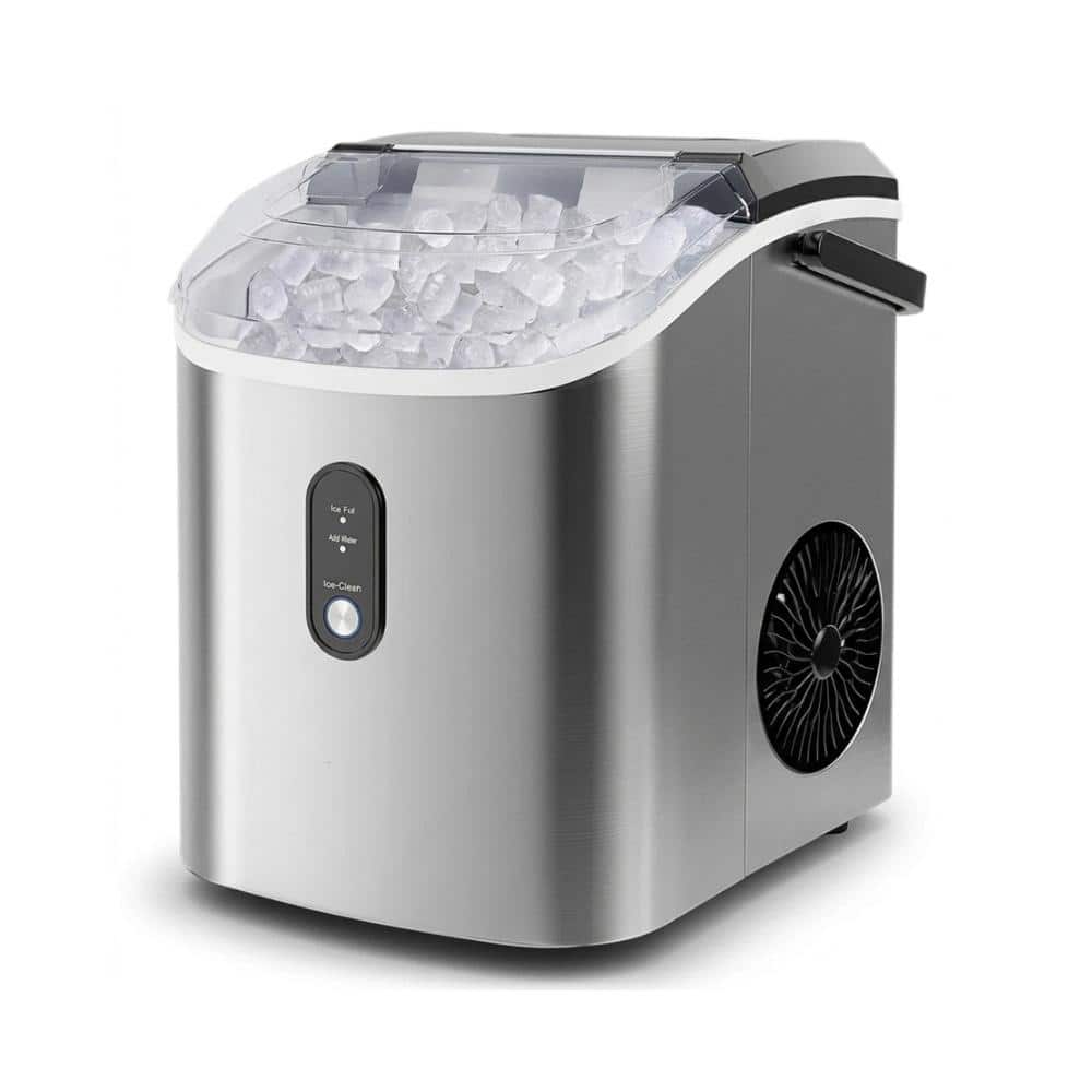 Nugget Countertop Ice Maker 34 lb. Per Day Soft Chewable Pellet Ice in 6 Min Self-Cleaning Portable