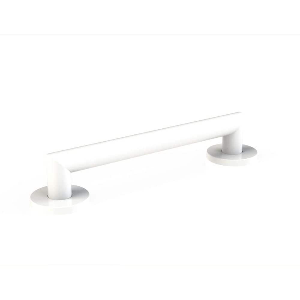 CSI Bathware 16 in. Modern Straight Grab Bar in Powder White BAR