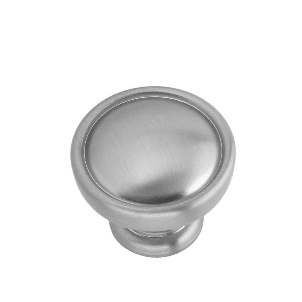 Grayson 1-1/8" Satin Nickel Round Cabinet Knob