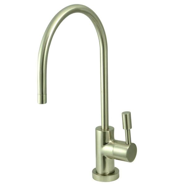 Kingston Brass Replacement Drinking Water Single-Handle Beverage Faucet in Satin Nickel for Filtration Systems