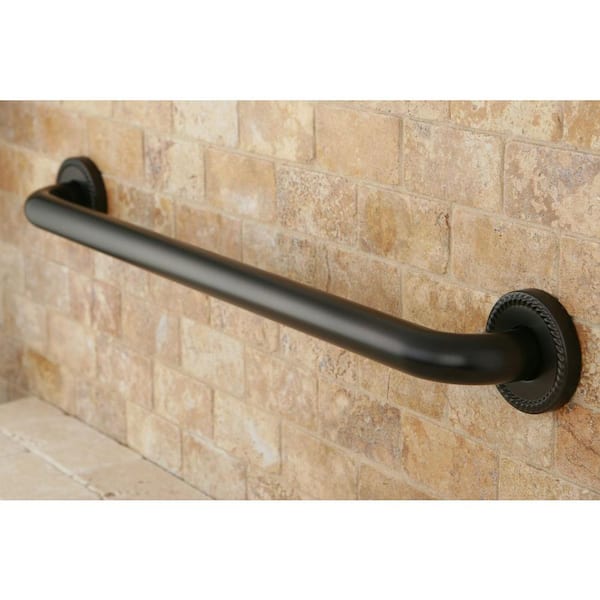 Kingston Brass Americana 36-in Oil Rubbed Bronze Wall Mount (ADA Compliant) Grab Bar Kingston Brass Americana 36-in Oil Rubbed Bronze Wall Mount (ADA Compliant) Grab Bar
