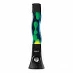 Tzumi Aura 16.9 in. Black ColorFlow Integrated LED Lava Lamp