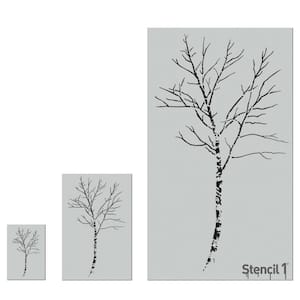 24 in. Birch Tree Stencil