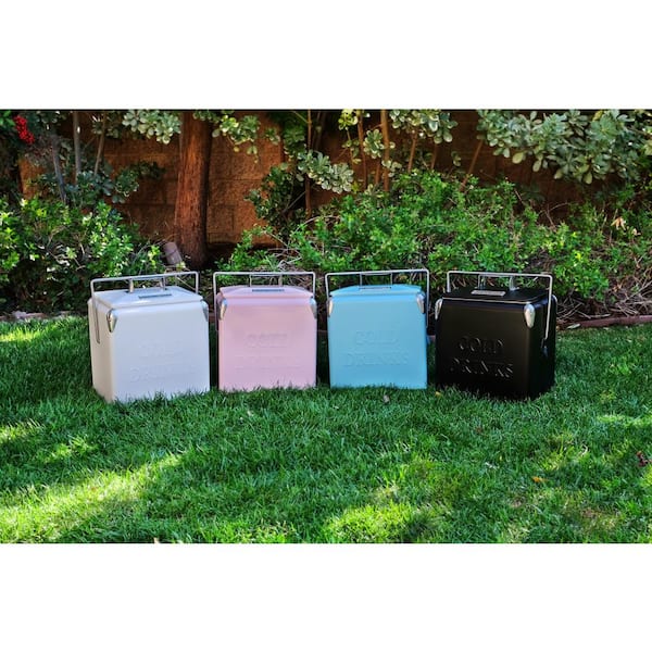 PERMASTEEL 14 Qt Portable Cooler in White PS-205-14QT-WT - The