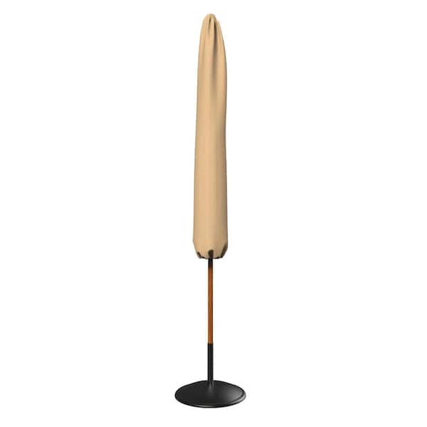 Budge StormBlock Savanna 14 in. Dia (at Base) x 71 in. H Tan Umbrella Cover