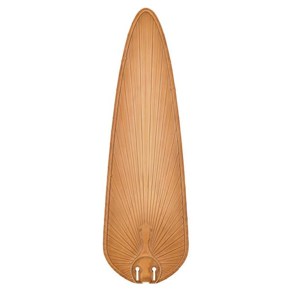 Blades Plastic Dark Natural Accent Fan Blades (5-Pack)