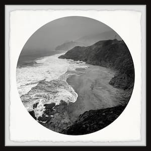 "White Waves" by Marmont Hill Framed Nature Art Print 12 in. x 12 in.