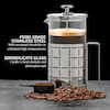 OVENTE 8-Cup Copper French Press Coffee Maker with 4 Level Mesh Filter  FSF34C - The Home Depot