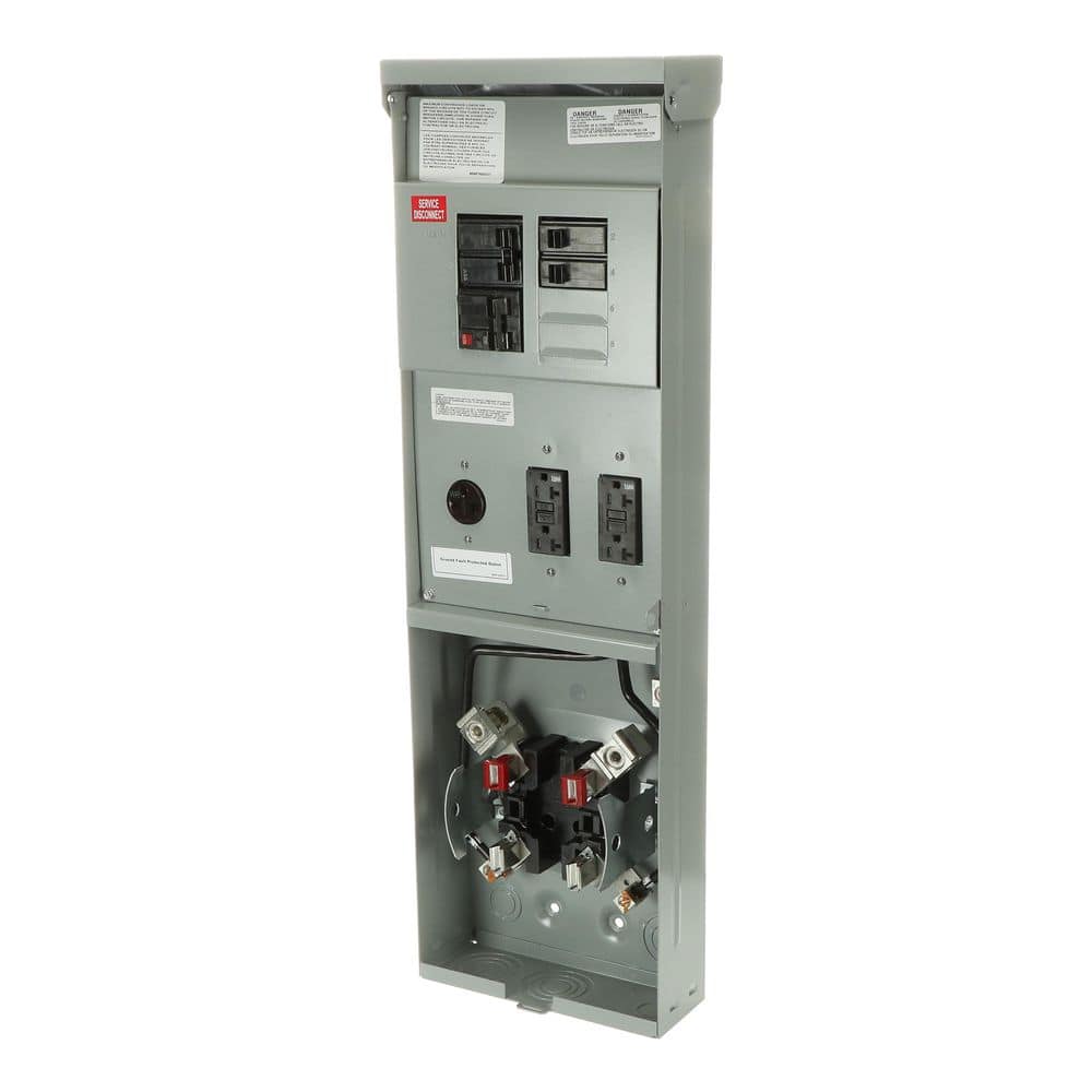 100 Amp 6-Space 12-Circuit Main Breaker Underground Ringless Metered Temporary Power Panel (R138MBC033U) price history on PriceWatchPro