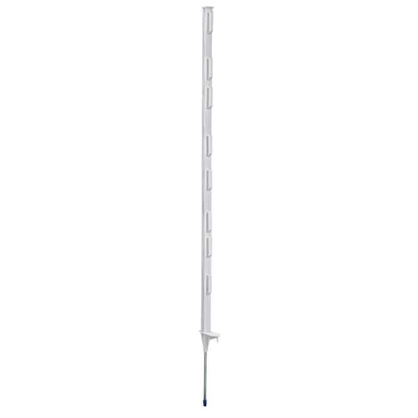 Fi-Shock 48 in. Plastic White Step-in Fence Post