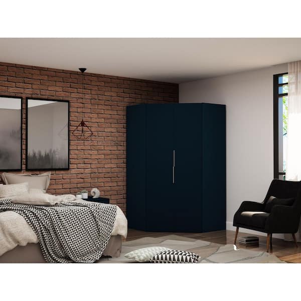 Luxor Ramsey Modern Tatiana Midnight Blue Composite Wood 65.91 in Luxor Ramsey Modern Tatiana Midnight Blue Composite Wood 65.91 in
