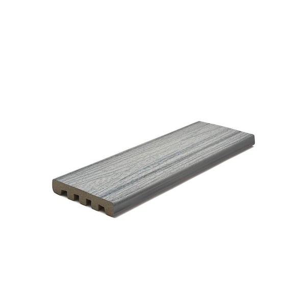 Enhance Naturals 1 in. x 6 in. x 20 ft. Foggy Wharf Square Edge Composite Deck Board