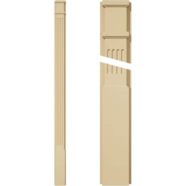 2 in. D x 5 in. W x 82 in. L Primed Polyurethane Pilaster 1- Pack