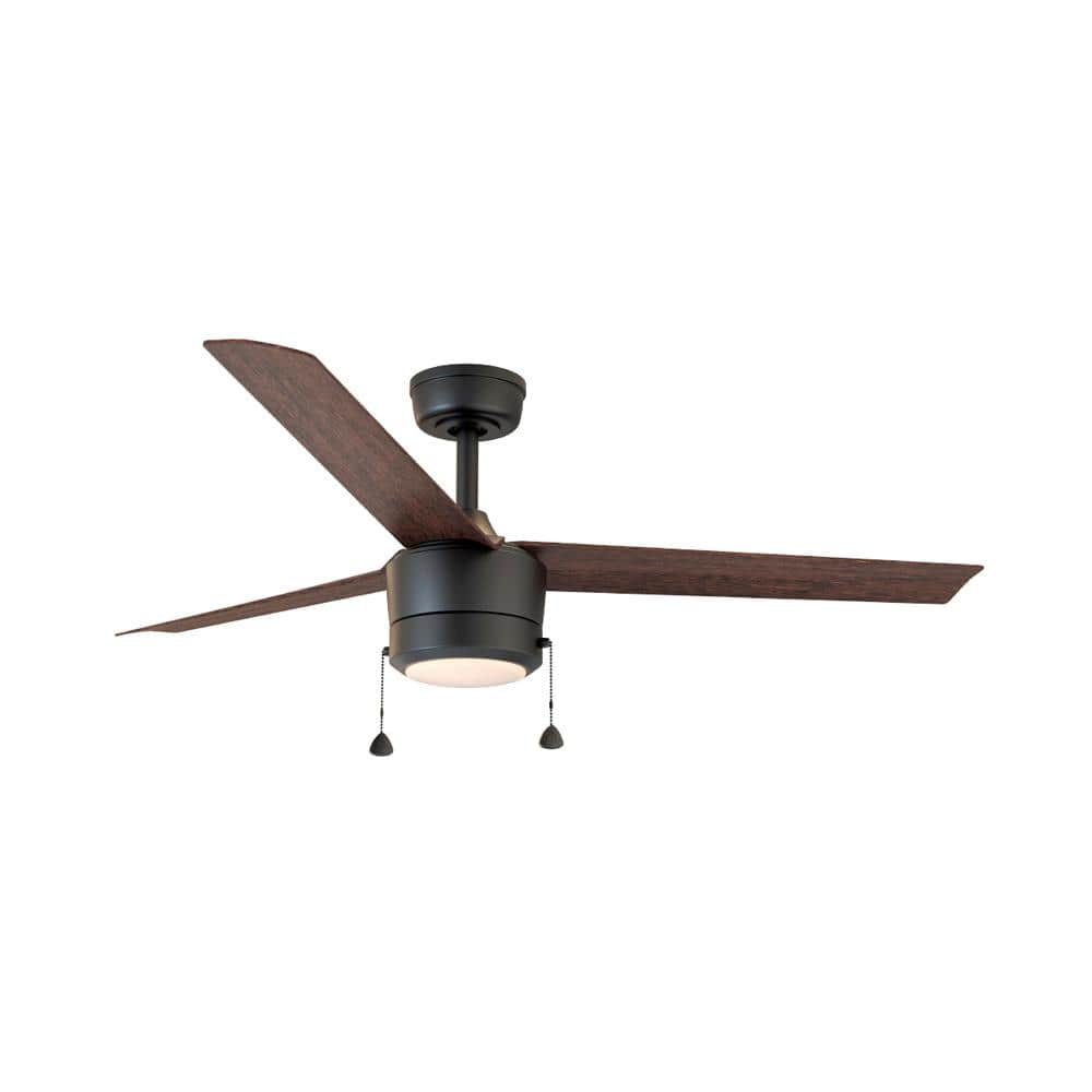 Altitude Tritour 44 in. Integrated LED Indoor Matte Black Ceiling Fan