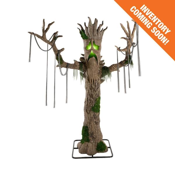 9 ft. Gruesome Grounds Giant-Sized Color Changing LED Horrifying Hickory H7