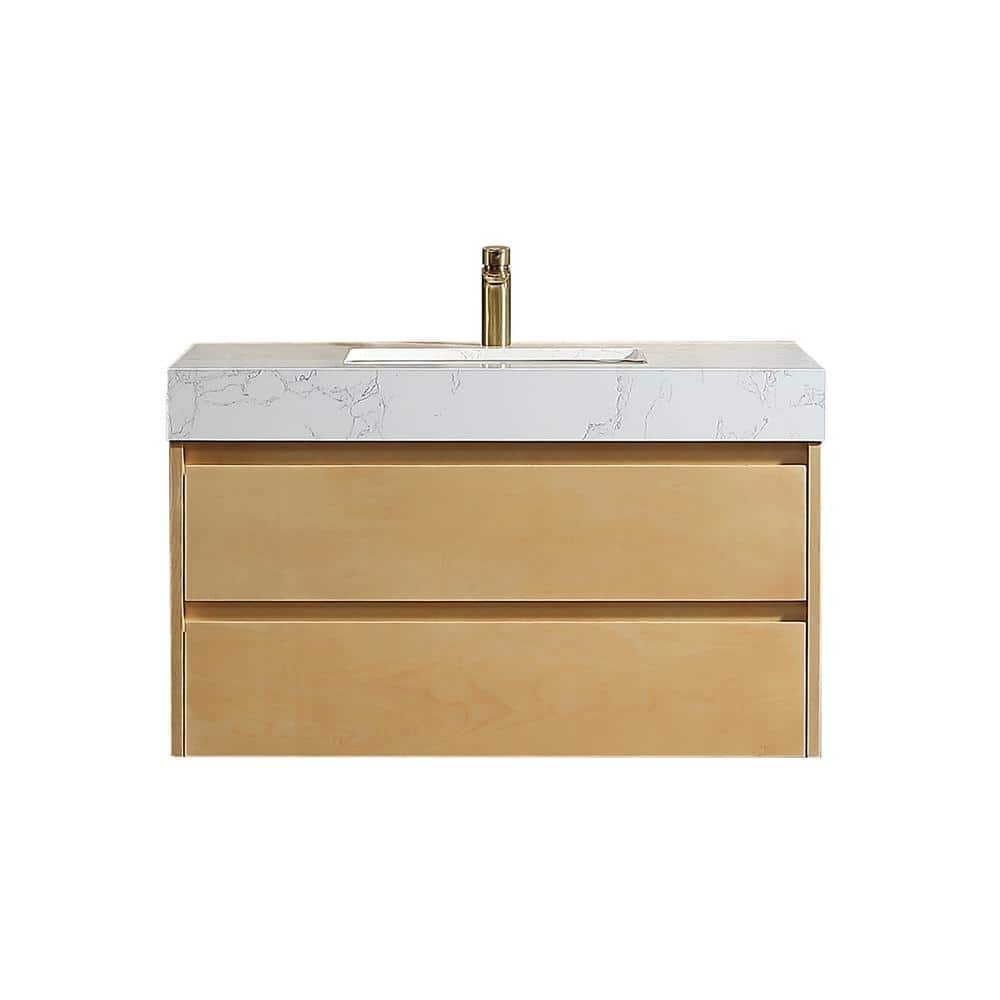 Logmey 36 in. W x 20.8 in. D x 21.2 in. H Single Bowl