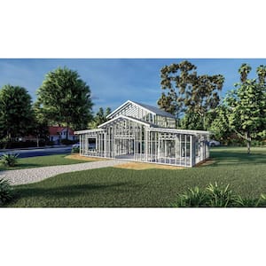 Bungalow 2-Bed-2 Bath plus Loft 1022 sq.ft. Steel Frame Home Kit DIY Assembly Guest House ADU Vacation Rental Tiny Home