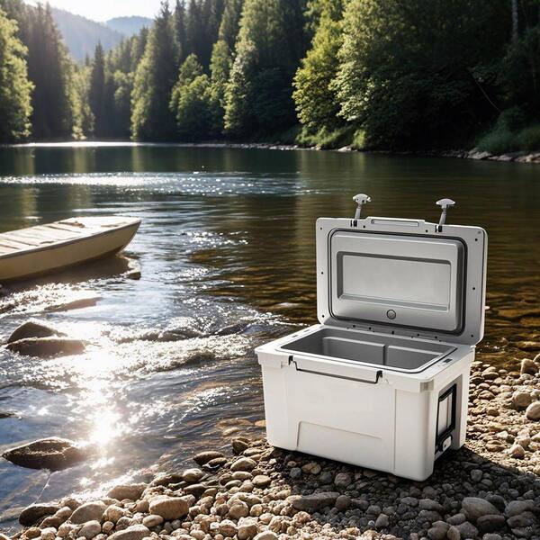 UUDULY Ultra-Light Stainless Steel Wire Cooler Basket Silver Dry